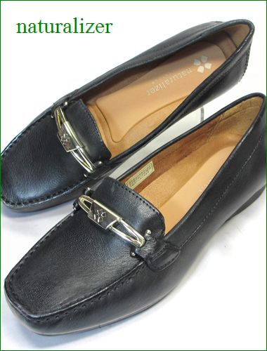 ナチュラライザー靴 naturalizer靴 na314bl ブラック　【足裏に優しいクッション・よく馴染む柔らかレザー・naturalizer靴  ビットローファー】